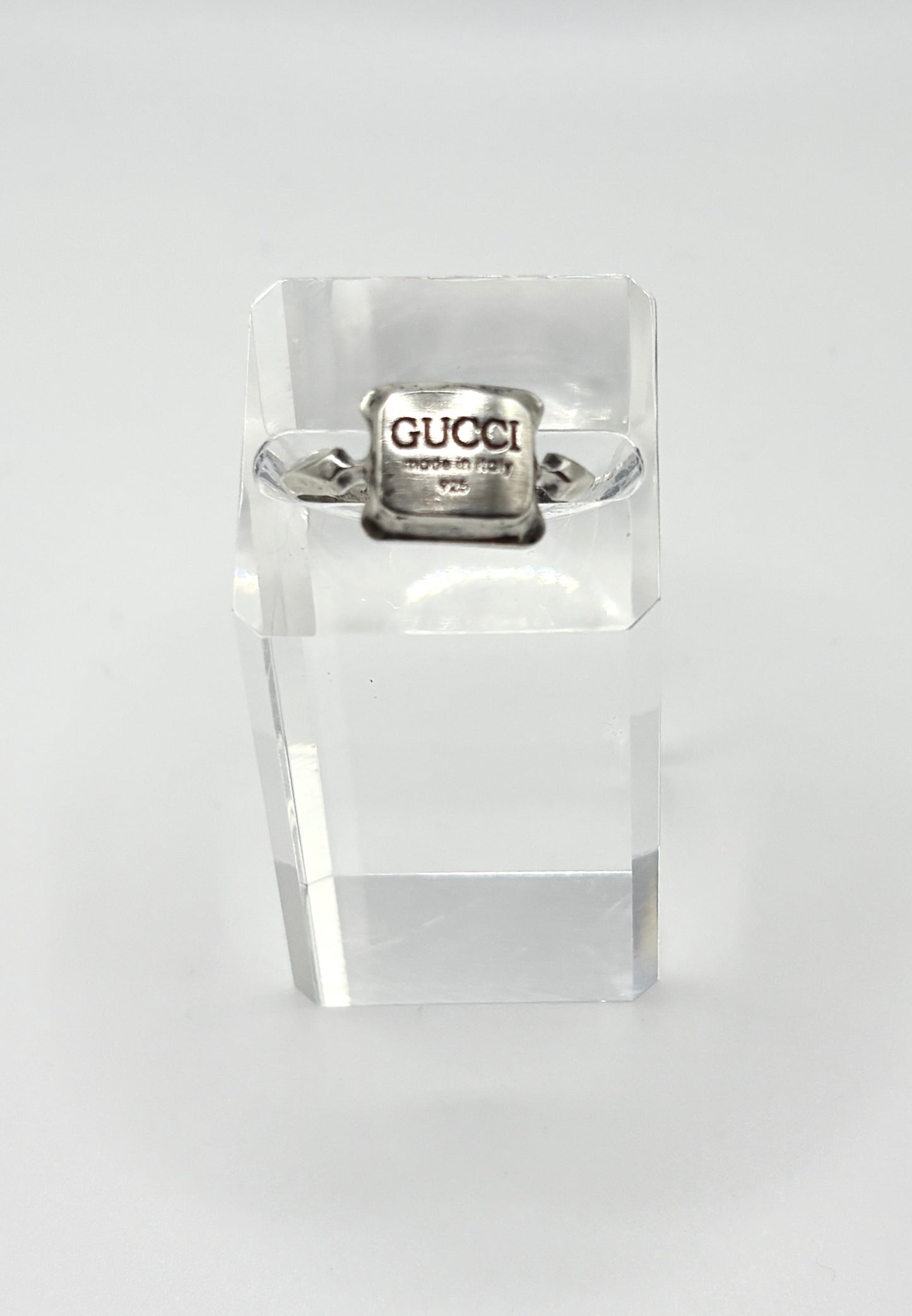 Genuine Gucci Ring Sterling Silver