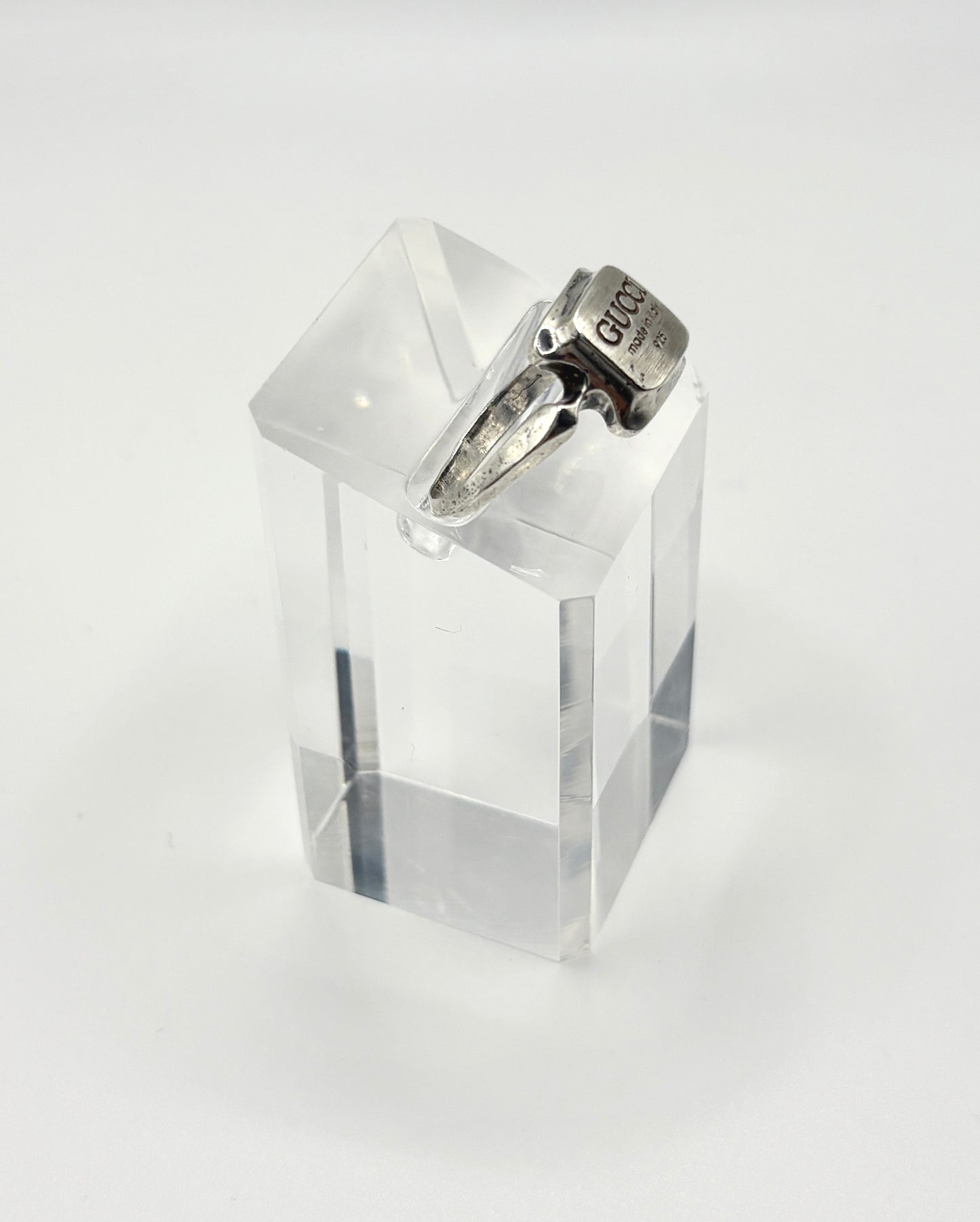 Genuine Gucci Ring Sterling Silver