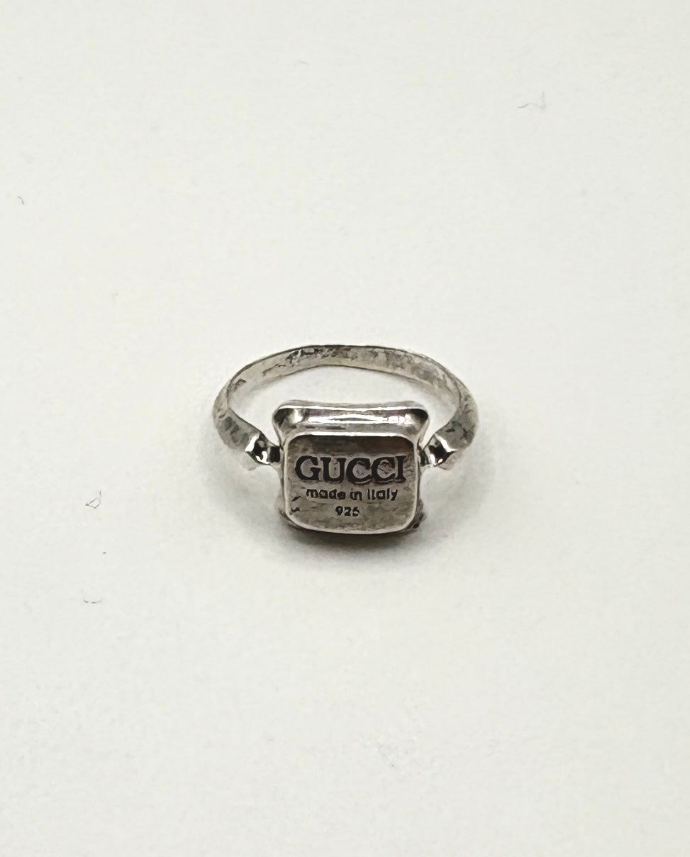Genuine Gucci Ring Sterling Silver