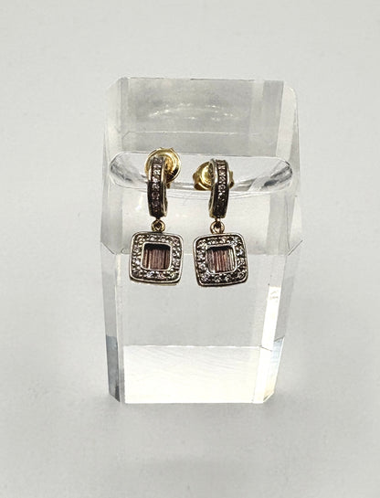 Solid 14ct yellow Gold Earrings