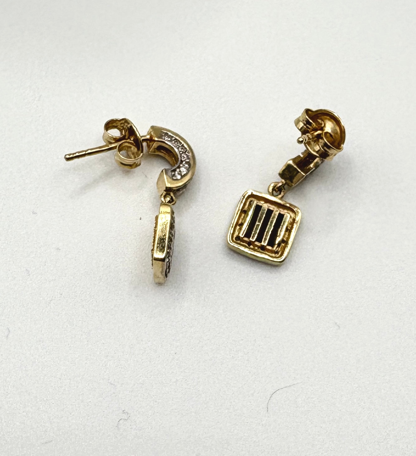 Solid 14ct yellow Gold Earrings