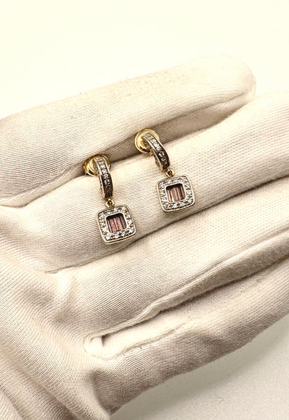 Solid 14ct yellow Gold Earrings