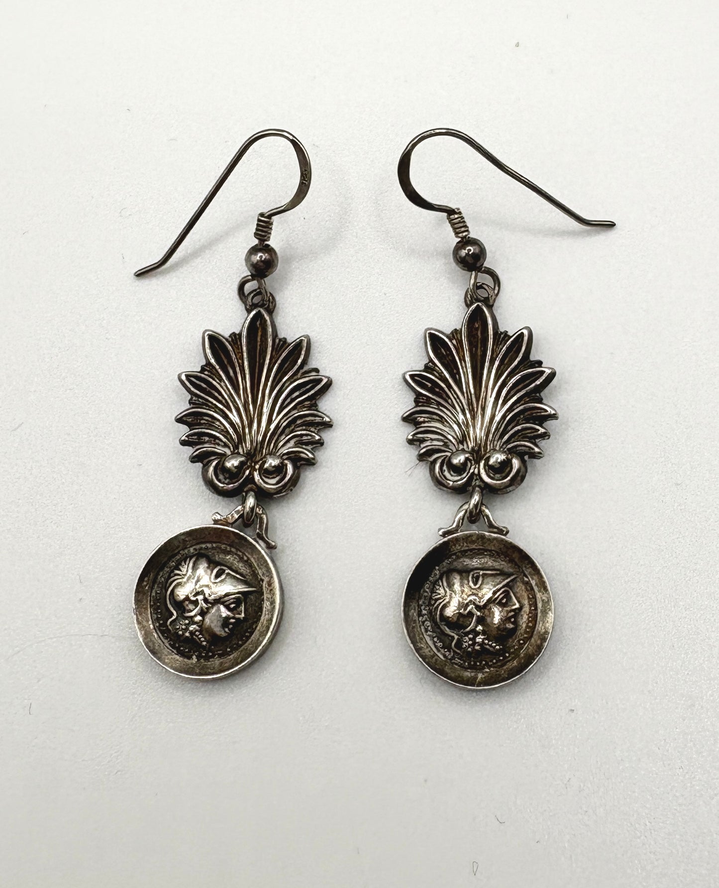 Roman Coin Solid silver 925 Earrings