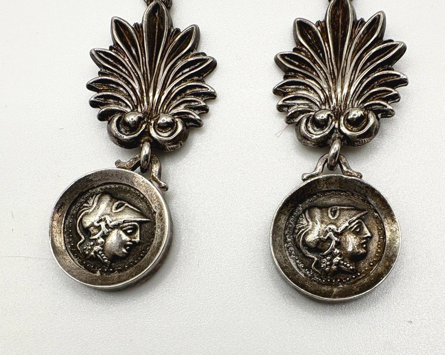Roman Coin Solid silver 925 Earrings