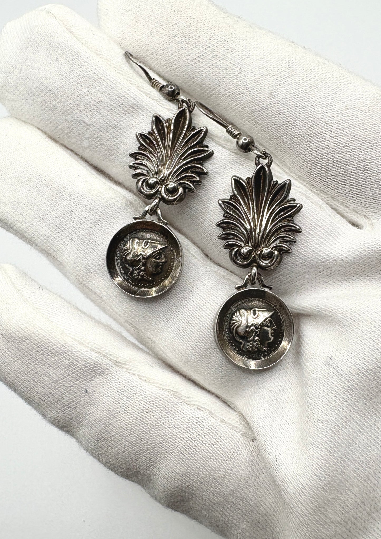 Roman Coin Solid silver 925 Earrings