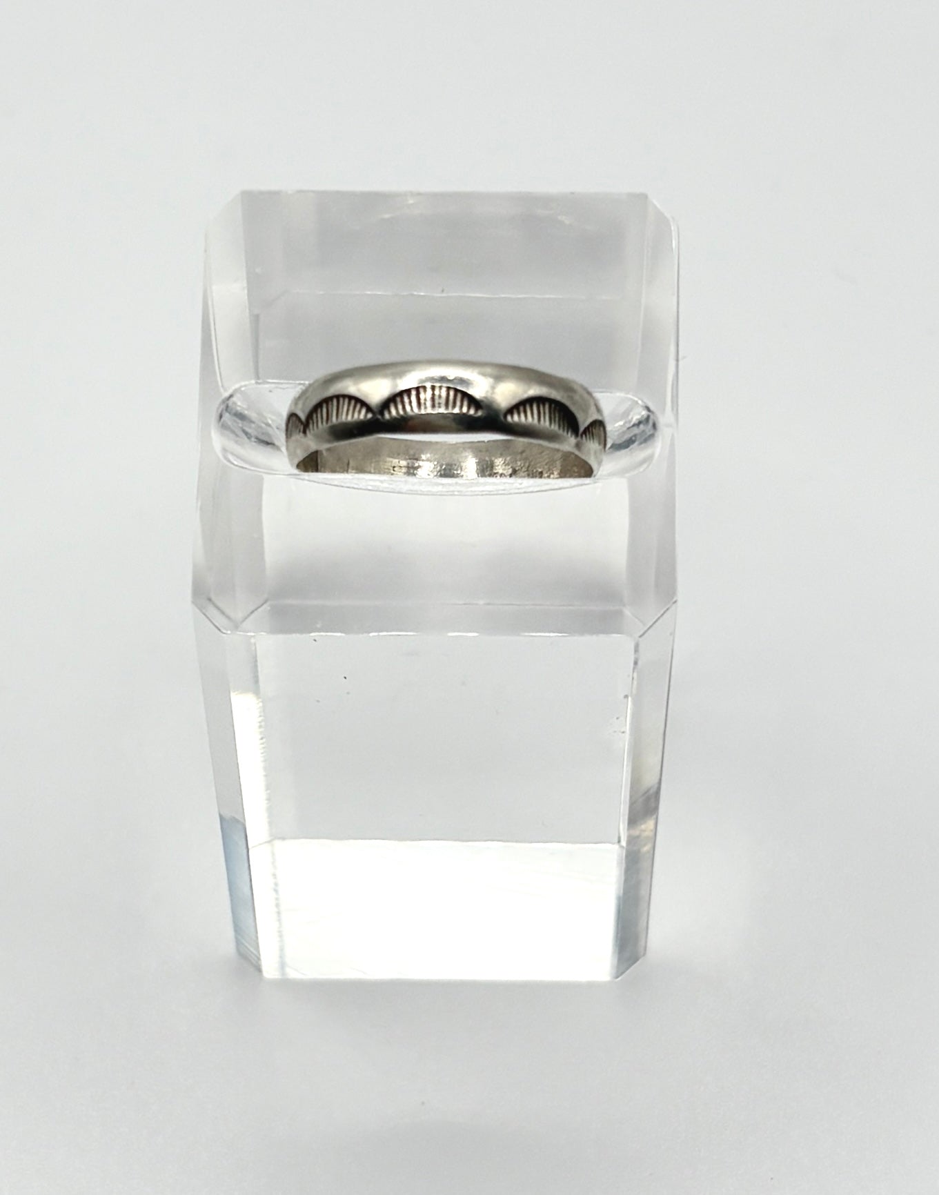 Vintage Navajo Native American Sterling Silver Ring