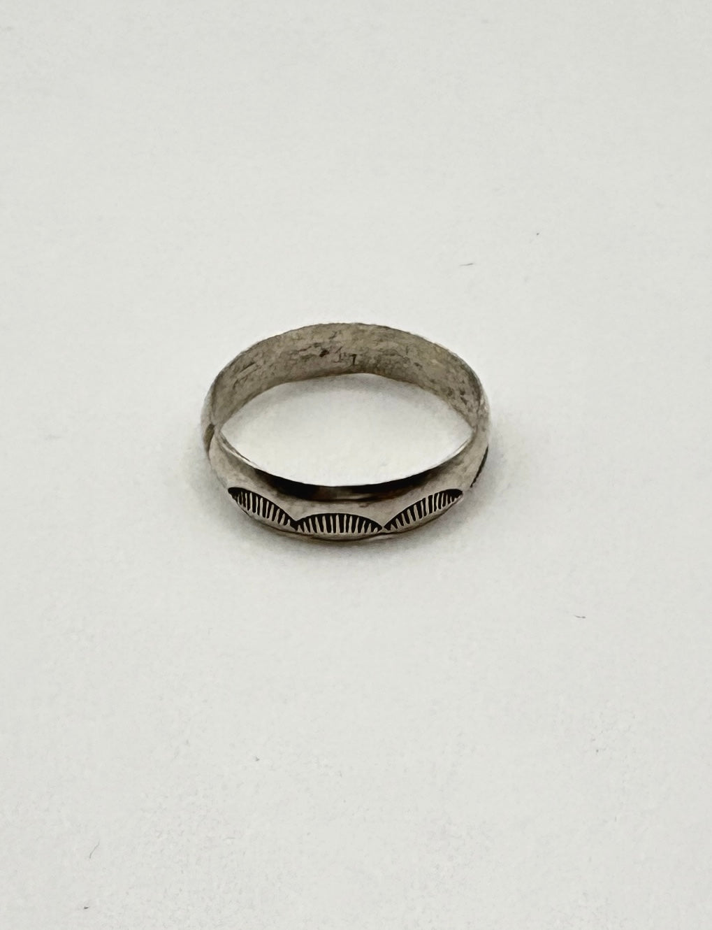 Vintage Navajo Native American Sterling Silver Ring
