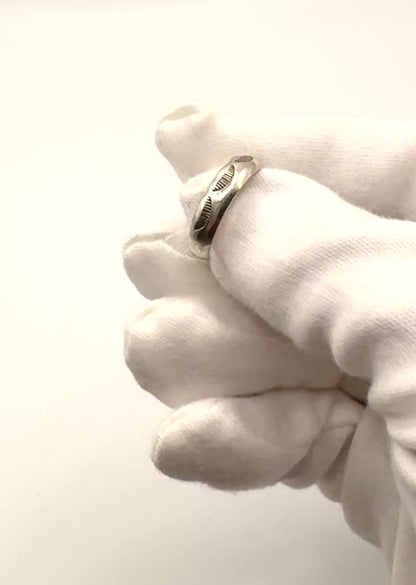 Vintage Navajo Native American Sterling Silver Ring