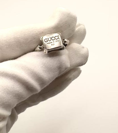 Genuine Gucci Ring Sterling Silver