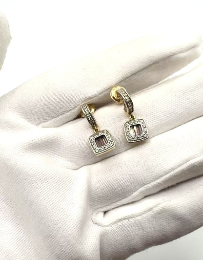 Solid 14ct yellow Gold Earrings